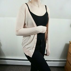 Forever21 Light Pink Cardigan